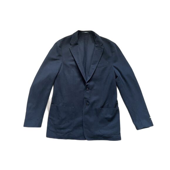 NWT  TODD SNYDER New York Blue Knit Sportcoat Jacket Blazer  Mens Size 46L - Picture 2 of 11